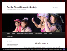 Tablet Screenshot of envillestreetdramatic.org.uk
